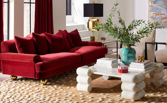 Greenwich Sofa Claret