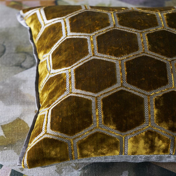 Ochre Reversible Pillow