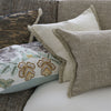 Embroidered Linen Pillow