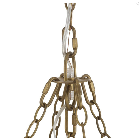 Eucalipto Ivory Chandelier
