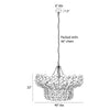 Eucalipto Ivory Chandelier