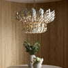 Eucalipto Ivory Chandelier
