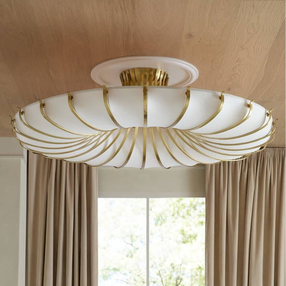 Ademir Gold Flush Mount