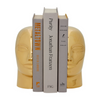 Brass Atlas Bookends