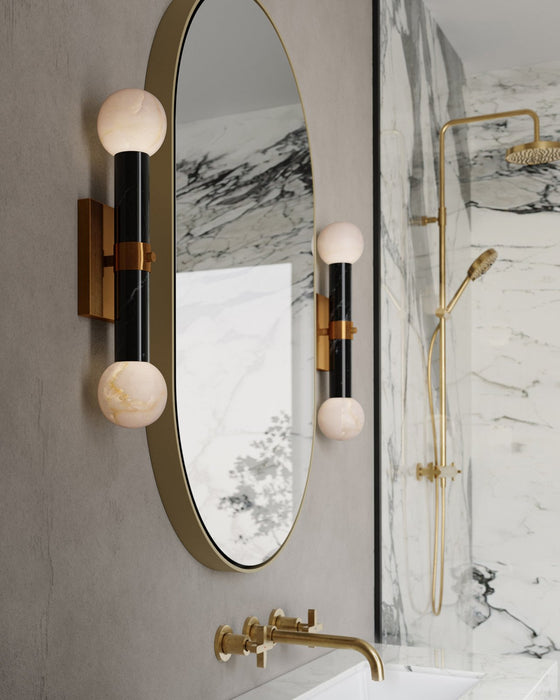 Calida Black Wall Sconce