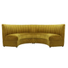 Ocre Crescent Sofa