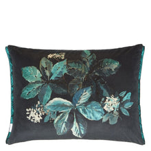  Indigo Floral Reversible Pillow