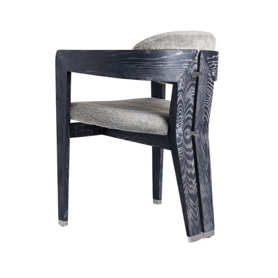 Kerri Pewter Dining Chair