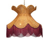 Thea Burgundy Chandelier