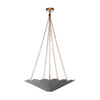 Grey Magnolia Chandelier