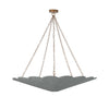 Grey Magnolia Chandelier