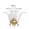 Mata Clear Sconce