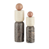 Natura Marble Objects Set of 2