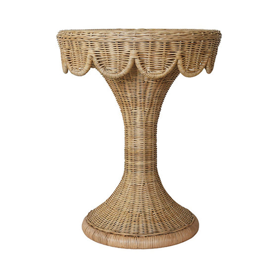 Scallop Accent Table