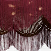 Thea Burgundy Chandelier
