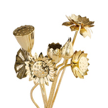  Brass Flower Bouquet