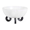 Mustique Black & White Disc Bowl