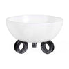 Mustique Black & White Disc Bowl