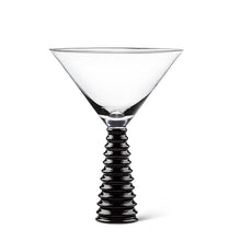  Noir Martini Glass (pair)