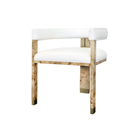 Burl Wood Jada Chair