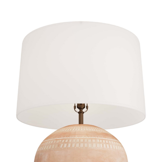 Rose Terracotta Lamp