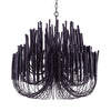 Large Black Twiggy Chandelier