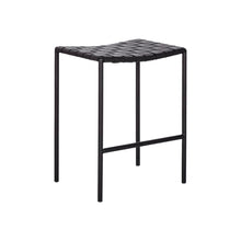  Marlo Backless Stool - Black Rooster Maison